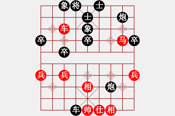 象棋棋譜圖片：南昌獅(3段)-負(fù)-午夜幽藍(lán)(3段) - 步數(shù)：60 