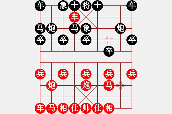 象棋棋譜圖片：橫才俊儒[292832991] -VS- 傳朋車業(yè)[375002982] - 步數(shù)：10 