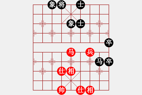 象棋棋譜圖片：10991局 D50-中炮對列炮-旋九專雙核-入門 紅先和 小蟲引擎24層 - 步數(shù)：130 