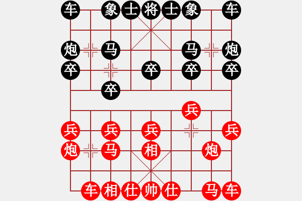 象棋棋譜圖片：煙臺路邊棋(6段)-負(fù)-motkohai(5段) - 步數(shù)：10 