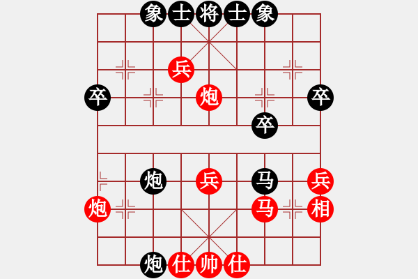 象棋棋譜圖片：R204黎金福(霹)先勝楊添任(隆) - 步數(shù)：40 