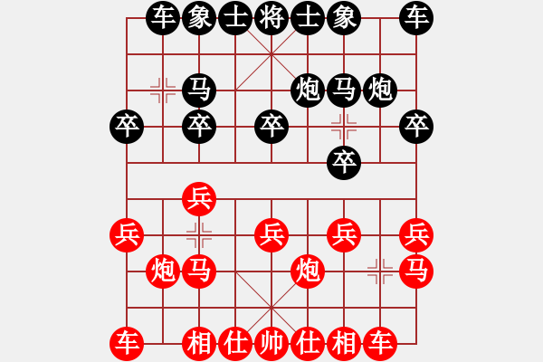 象棋棋譜圖片：bbboy002[紅] -VS- 求是進(jìn)取不驚[黑] - 步數(shù)：10 