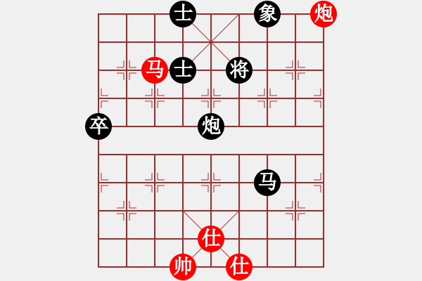 象棋棋譜圖片：霸道雙木(天罡)-負(fù)-乘風(fēng)牧云(風(fēng)魔) - 步數(shù)：110 