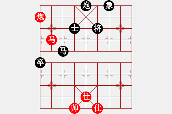 象棋棋譜圖片：霸道雙木(天罡)-負(fù)-乘風(fēng)牧云(風(fēng)魔) - 步數(shù)：120 