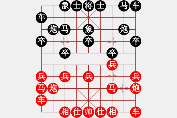 象棋棋譜圖片：2006年弈天外圍賽第一輪：氣寒西北(5段)-勝-軍王(月將) - 步數(shù)：10 