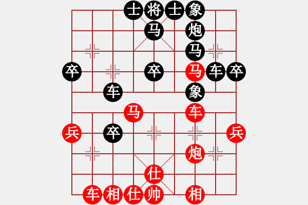 象棋棋譜圖片：英雄淚(4段)-負(fù)-三將就餐好(6段) - 步數(shù)：40 