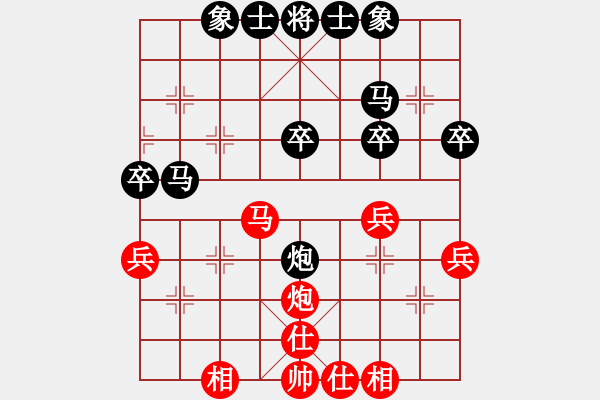 象棋棋譜圖片：琴棋書畫（業(yè)7-2） 先和 bbboy002（業(yè)7-2） - 步數(shù)：40 