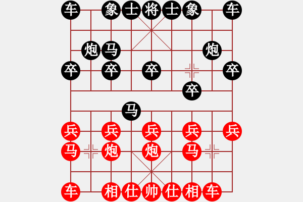 象棋棋譜圖片：遂寧老狐貍(8段)-勝-范生望(8段) - 步數(shù)：10 