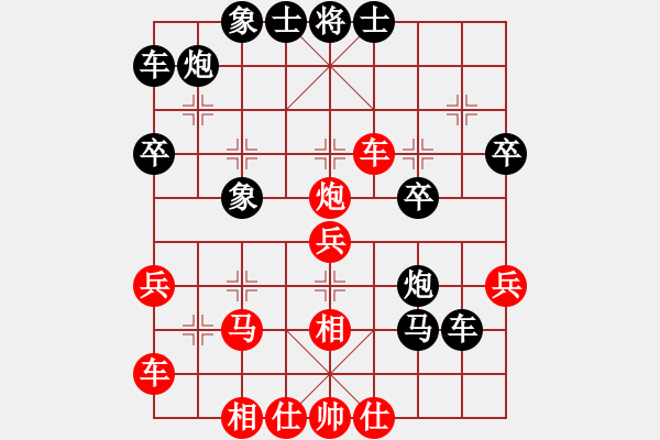 象棋棋譜圖片：潘駝背兒(6段)-勝-捭闔天下(4段) - 步數(shù)：40 