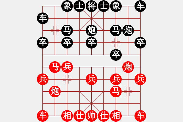 象棋棋譜圖片：雪山飛狐[792655550] -VS- 峽夜[2356803169] - 步數(shù)：10 