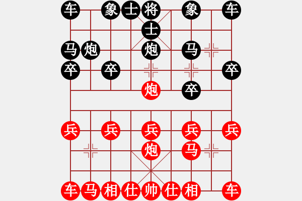 象棋棋譜圖片：天天象棋力評(píng)測太守棋狂先勝張俊勇業(yè)7-3 - 步數(shù)：10 