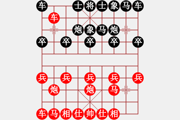 象棋棋譜圖片：葬心紅勝13035290886【中炮局】 - 步數(shù)：10 