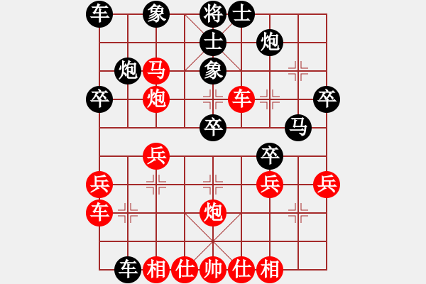 象棋棋譜圖片：北樂日升(2段) 負(fù) 青島老海(5級(jí)) - 步數(shù)：30 