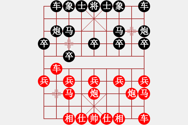 象棋棋譜圖片：中華小子[1291347530] -VS- 行者必達(dá)[253989575]F - 步數(shù)：10 