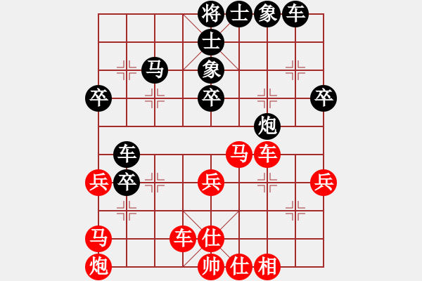 象棋棋譜圖片：龍城無名子(9段)-勝-弈海神雕(9段) - 步數(shù)：40 