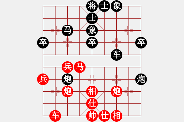 象棋棋譜圖片：huangyipin(2段)-勝-戰(zhàn)馬獨(dú)回(4段) - 步數(shù)：40 