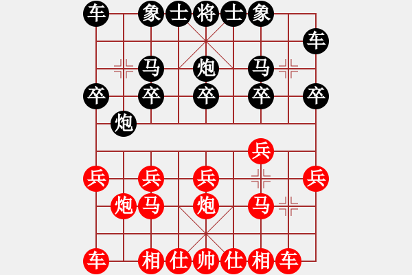 象棋棋譜圖片：2022.8.14.6先勝簡單 - 步數(shù)：10 