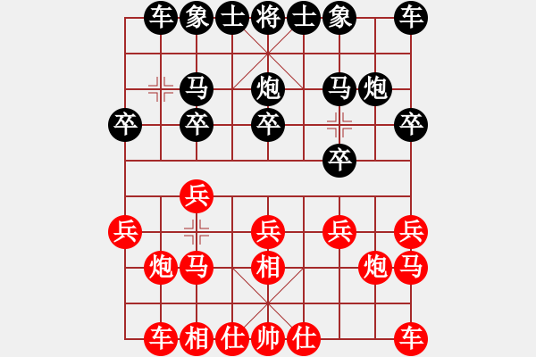 象棋棋譜圖片：xueyuanyl(4r)-負-xqahzcls(6級) - 步數(shù)：10 