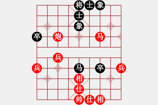 象棋棋譜圖片：大兵小兵(8段)-勝-白金黃銀(月將) - 步數(shù)：60 