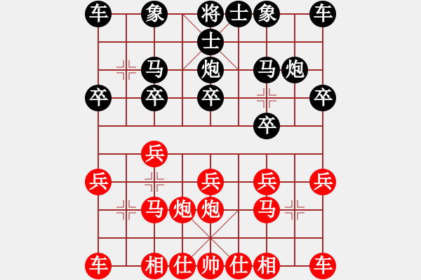 象棋棋譜圖片：爆錘菜鳥 - 步數(shù)：10 