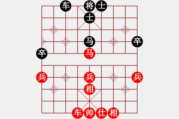 象棋棋譜圖片：︻ ▇◤[1242800400] -VS- 獵豹[285363465] - 步數(shù)：60 