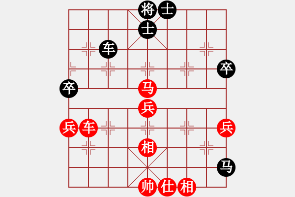 象棋棋譜圖片：︻ ▇◤[1242800400] -VS- 獵豹[285363465] - 步數(shù)：70 