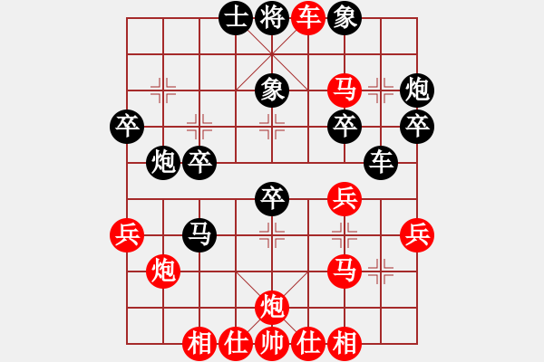 象棋棋譜圖片：橫才俊儒[292832991] -VS- 風(fēng)蕭蕭兮[360892598] - 步數(shù)：31 