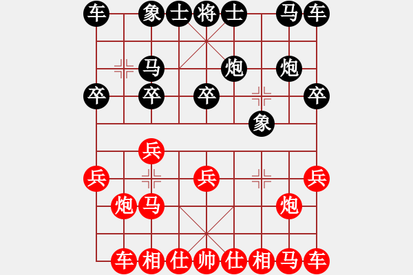 象棋棋譜圖片：★龍口浪子★[紅] -VS- 〈.庝禰畩舊[黑](2) - 步數(shù)：10 