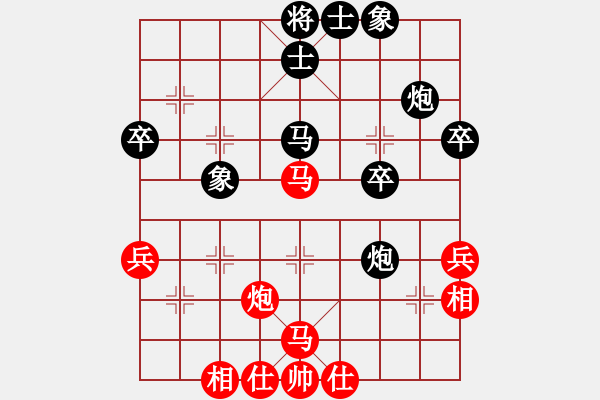 象棋棋譜圖片：sskkbb(4段)-負(fù)-deheng(2段) - 步數(shù)：40 