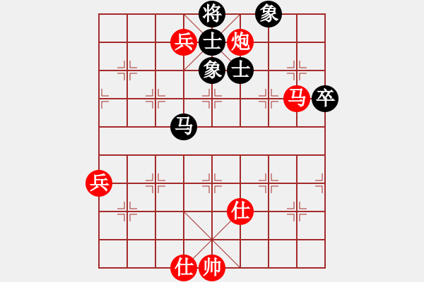 象棋棋谱图片：赵寅 先胜 时凤兰 - 步数：117 