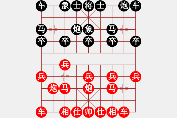 象棋棋譜圖片：江鳥VS山里xian人(2011-6-28) - 步數(shù)：10 