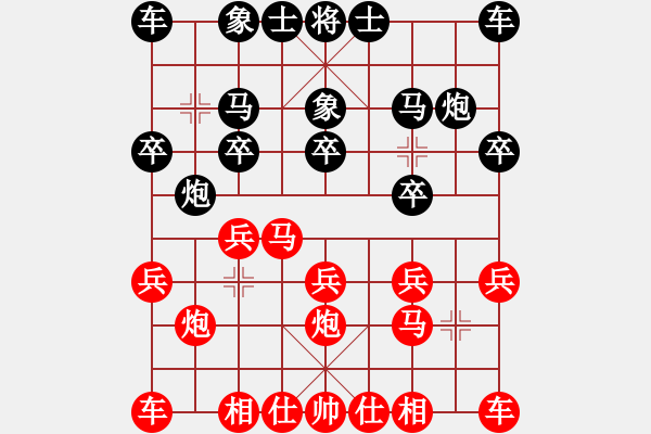 象棋棋譜圖片：品棋云中夜【遵義桐梓] -VS- 健康一生 - 步數(shù)：10 