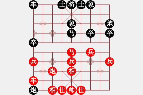 象棋棋譜圖片：2023.10.14.16評(píng)測(cè)先和五七三 - 步數(shù)：30 