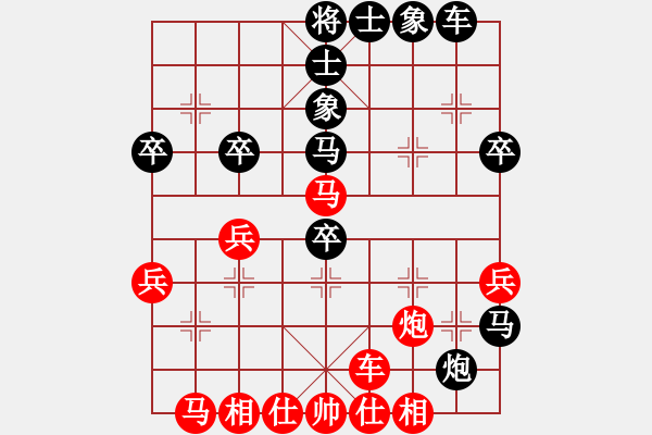 象棋棋譜圖片：百花-樺VS百花壽陽棋獸王(2015-1-14) - 步數(shù)：40 