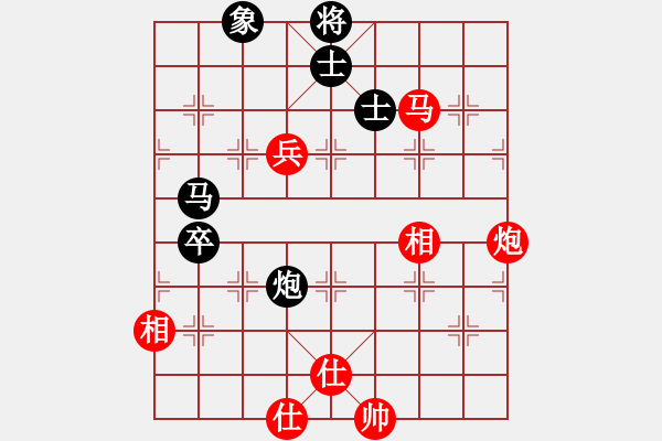 象棋棋譜圖片：無極縣 先和 平天大圣 - 步數(shù)：100 