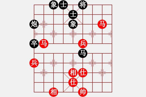 象棋棋譜圖片：圣少女(9段)-和-七星天罡(8段) - 步數(shù)：100 