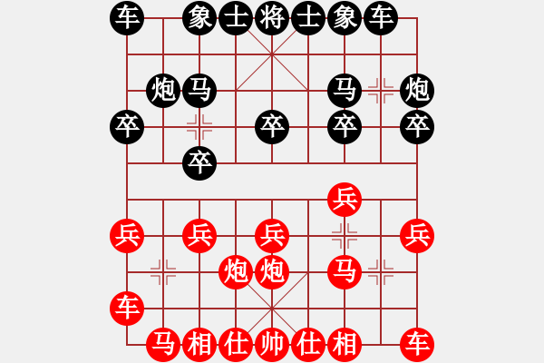 象棋棋譜圖片：謝迎松 先負 柳大華 - 步數(shù)：10 