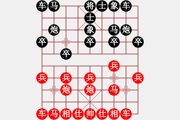 象棋棋譜圖片：葬心紅負(fù)3685long〖中炮對(duì)進(jìn)左馬〗 - 步數(shù)：10 