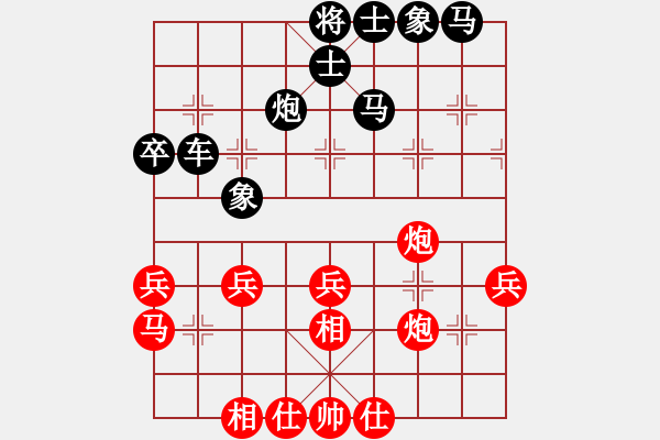 象棋棋譜圖片：葬心紅負(fù)3685long〖中炮對(duì)進(jìn)左馬〗 - 步數(shù)：50 