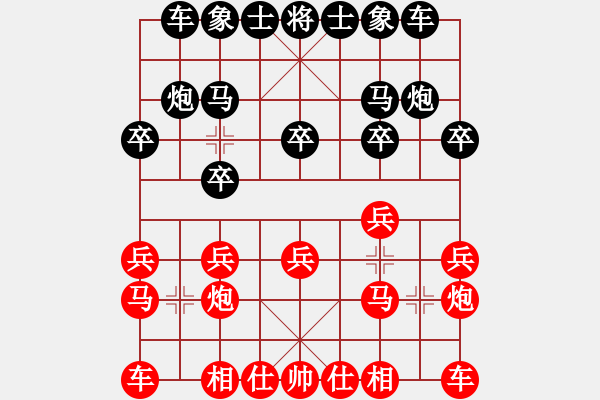 象棋棋譜圖片：第三輪重慶羅炳陽先負重慶郭友華 - 步數(shù)：10 