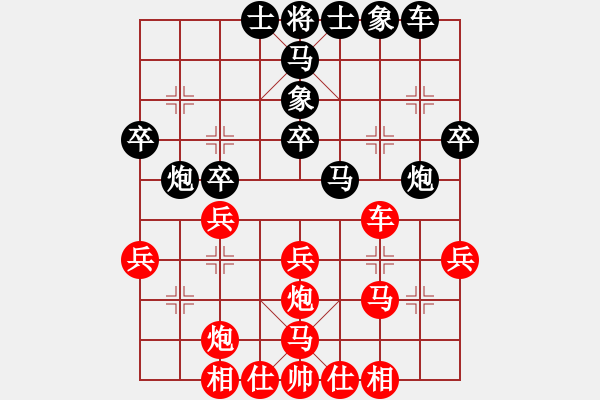 象棋棋譜圖片：美東 彭佳文 勝 日本 曾根敏彥 - 步數(shù)：30 