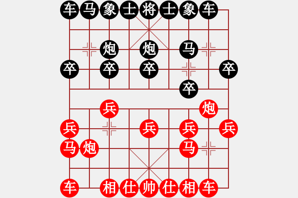 象棋棋譜圖片：ssxxllcc先負(fù)兵工廠 - 步數(shù)：10 