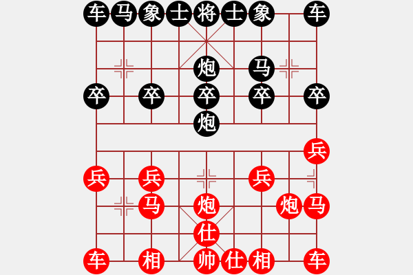 象棋棋譜圖片：zhanshenhb(9星)-勝-qiyiyang(9星) - 步數(shù)：10 