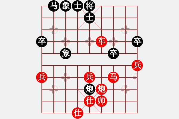 象棋棋譜圖片：分紅比例符合技術(shù)開 勝 霧里看花 - 步數(shù)：49 