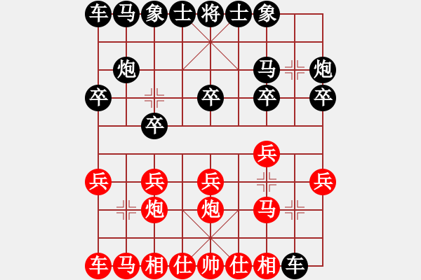 象棋棋譜圖片：2019.1.1.10十分鐘場(chǎng)后勝過(guò)客 - 步數(shù)：10 