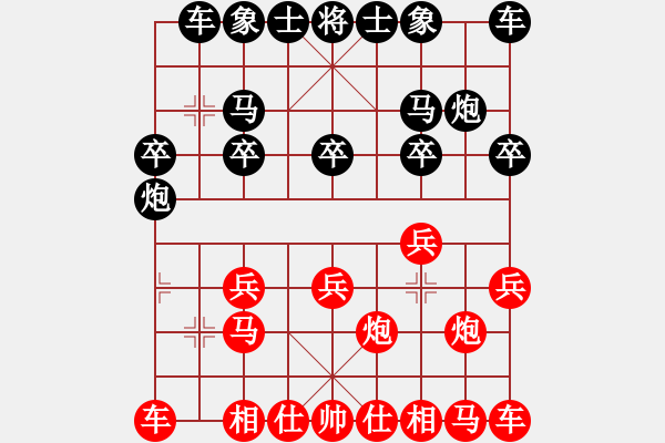 象棋棋譜圖片：隨手丟車 苦戰(zhàn)成和：世界先烈[1067895495] - 心若止水[542618165]. - 步數(shù)：10 