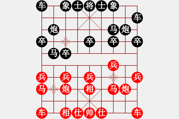 象棋棋譜圖片：君子之劍(9段)-和-xiaokuail(9段) - 步數(shù)：10 