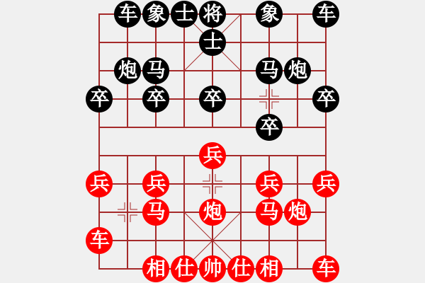 象棋棋谱图片：kponkppon(2段)-负-llfllf(4段) - 步数：10 