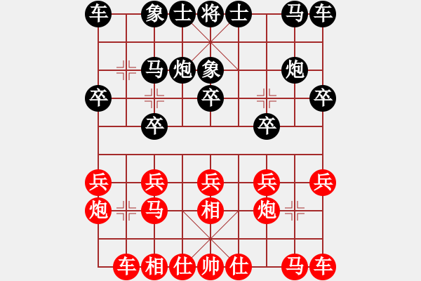 象棋棋譜圖片：童本平 先勝 劉奕達(dá) - 步數(shù)：10 