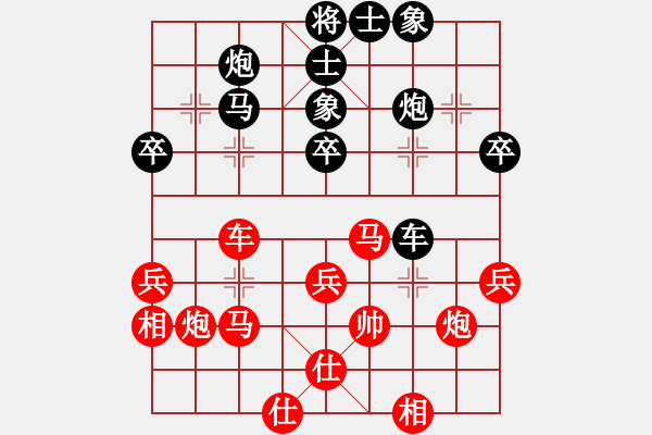 象棋棋譜圖片：武大飛狐(1段)-和-金中月(4段)中炮過(guò)河車(chē)七路馬對(duì)屏風(fēng)馬兩頭蛇 紅左橫車(chē)兌三兵對(duì)黑高右炮 - 步數(shù)：50 